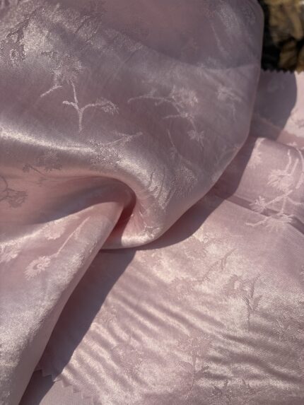 LFN68007 — Acetate Small Flower Jacquard